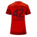 Maillot de foot Bayern Munich Jamal Musiala #42 Domicile vêtements Femmes 2024-25 Manches Courtes